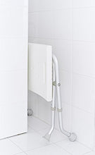 Ridder A0050301 - Sgabello pieghevole da bagno, colore: Bianco
