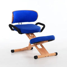 RRTYA Sedia ergonomica in ginocchio regolabile in altezza con schienale (Cotone e Linen1)