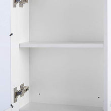 Beliani Moderno Armadietto a Muro da Bagno Nero a Specchio 88 x 40 x 35 cm Condor