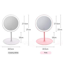 BD.Y Specchi per Trucco a LED con Specchio cosmetico a Luce LED compongono specchi con luci da Specchio a Specchio Touchscreen specchi da scrivania