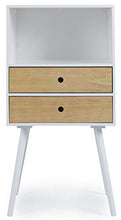 TENZO Pagina cassapanca, Legno, Bianco/Legno