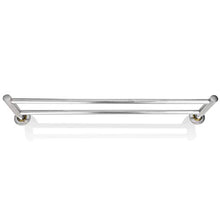 BIGTO - Portasciugamani in acciaio INOX con 2 tubi
