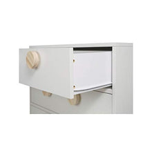 Générique - Cassettiera XO con 4 cassetti, colore: Bianco naturale