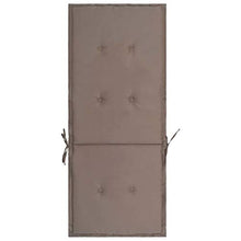 Festnight Set di 4 Cuscini per Sedia a Sdraio Cuscini per Sedie da Giardino120x50x3 cm/100x50x3 cm Cuscino Imbottito per Sedia reclinabile con Cinghie Cuscino Prendisole Colori Diversi