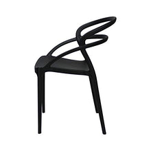 Totò Piccinni Sedie New Infinity, Moderne Design impilabile A85xL55xP52 (Nero, 2)
