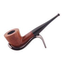 Bocchino dritto fumabile in legno di erica 9MM per bocchino lavabile, A1