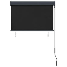 vidaXL - Tenda avvolgibile per esterni, 100 x 250 cm, colore: Antracite