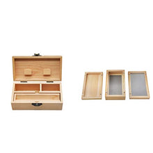 Dailymall Regalo Portasigarette Portasigarette a Mano in Legno Resistente 2 Pezzi
