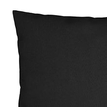 Buyounger Cuscini Decorativi 4 pz Neri 50x50 cm in Tessuto
