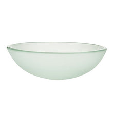 [neu.haus] Lavabo in Ottica Vetro latteo Tondo (Ã˜42cm) Vasca lavabo