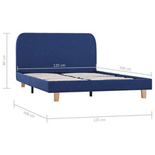 SKM Giroletto Blu in Tessuto 120x200 cm (25kg) Blu-0877