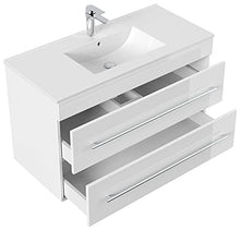 Mobile bagno Infinity 1000 bianco lucido