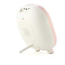 Specchi per Il Trucco da appoggio, Specchio per Trucco Bluetooth Senza Fili Lampada Acustica Specchio Illuminato Strumento cosmetico Portatile Specchio da Barba, Rosa
