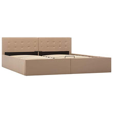 SKM Giroletto Idraulico Cappuccino Similpelle 180x200cm