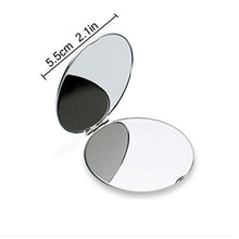 Specchio da Trucco Pieghevole Piccolo Specchio a Doppia Faccia a Specchio Specchio per Il Trucco Specchio Speciale per Ladies squisita e compatta