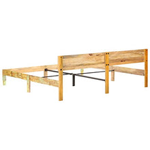 SKM Giroletto in Legno Massello di Recupero 200x200 cm