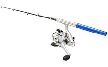 SaySure - Pocket Pen Fishing Rod Pole Reel with Nylon Line Set