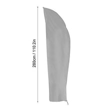 Lantro JS Oxford Parasole Copertura, Copertura Antipolvere, per Esterno per la casa(Gray)