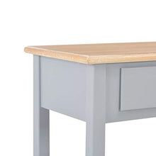 SKM Credenza Grigia 110x35x80 cm in MDF