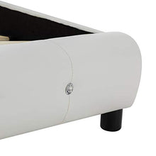 SKM Giroletto Bianco in Similpelle 180x200 cm (35kg)