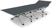 CDFC Pieghevole reclinabile Sole Lettino Giardino Camping Bed Sedia Accompagnatore Letto Accompagnatore Lettino da Sole Regolabile con Sacchetto a Pelo Caldo Blu