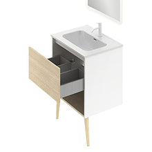 Amizuva Nara Mobile da bagno, in legno, 60 cm, 3 pezzi