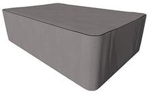 SORARA Copertura Protettiva per Tavola Rotonda, Grigio, Ø 239x90 cm