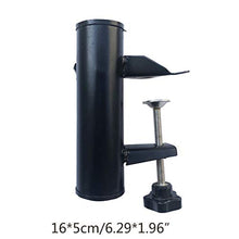 WOWOWO Supporto per ombrellone Durevole per parapetto da Balcone Quadrato con Clip Fissa per ombrellone da Giardino