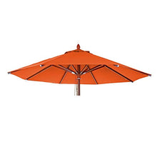 Mendler Telo Copertura per ombrelloni Rotondi HWC-C57 Ø 4m Arancione
