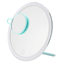 Specchio per Il Trucco con LuceUSB LED Light Makeup Mirror Touch Screen Lampada da Tavolo con Ingrandimento Portatile Vanity Specchio Cosmetico Make Up Tool Illuminato A LED Illuminato