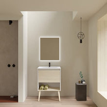 Amizuva Nara Mobile da bagno, in legno, 60 cm, 3 pezzi