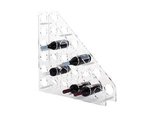 Portabottiglie di vino in plexiglass - 21 bottiglie