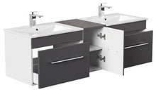 Mobile bagno Roma Antracite satinato