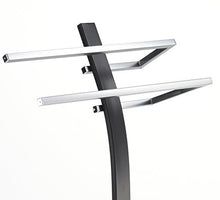 Wink design, Maryland, Colonna Portasciugamani, Acciaio, Nero