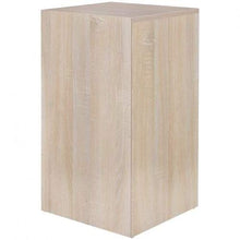 WOHNLING Comodino Olav Legno Comodino a 3 cassetti Sonoma Moderno | Design Comodino 37,5 x 68 x 35 cm | Extra Alta Comodino