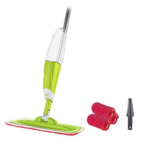 SSAYY Mop Mop Spray A 360 Gradi con 3 Cuscinetti in Microfibra Riutilizzabili Spin Mop Combinazione per Pavimento in Legno Mop Automatico per Piastrelle in Ceramica Bagnato O Asciutto