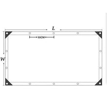 GDMING Impermeabile Telone- Robusto PVC Telo Esterno con Occhielli, Trasparente Partizione Plastica Tenda Impermeabile, Personalizzabile (Color : Chiaro, Size : 1.8x2m)