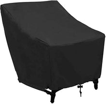 N / A Mobili Copre mobili da Giardino Si estende ad Alta Oxford Hussen Coperchio di Protezione Impermeabile, mobili Copertina Black Garden