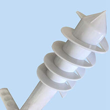Base per Ombrellone A Spirale, Base per Ombrellone in Plastica per Coclea, Supporto per Ombrellone Portatile, Design A Spirale, Stabile, Portaombrelli per Esterno Per Spiaggia/ Giardino, Portaombrelli