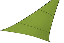 Tenda da sole triangolare 3x3x3 m in tessuto impermeabile - Colore: VERDE