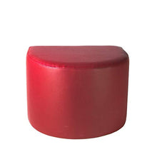 Tapidecor Puff TAPIZADO POPIPIEL Topo 40X40X30 - Rojo Oscuro