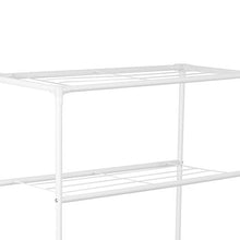 Wakects Scaffale per Lavatrice a 2 Strati, Portaoggetti da Bagno Porta Toilette Mensola da Bagno, 68x27.8x134cm