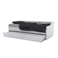 Letto a rotelle - 2 molle - 1 letto a cassetto 90x200 Weber Industries Sweet - Bianco