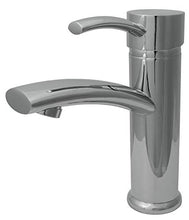 Sanlingo - Miscelatore lavabo monocomando, metallo cromato, design moderno