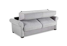 Casarreda Store Divano Letto 3 posti trasformabile Mirtillo con Materasso H 17 cm