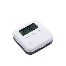 XIANGHUI Portapillole Tascabile Settimanale con Elettronico Digitale Orario e Sveglia Allarme Portatile Contenitore con 4 Scomparti per Pillole Scatola della Pillola di Viaggio per Pillole