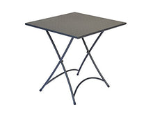 Tavolo bar e Giardino Quadrato 70 x 70 Centimetri Struttura Pieghevole