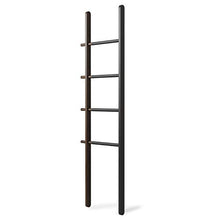 Umbra HUB Scala Nera/Noce, Legno, Nero, 152.00x41.00x3.80 cm