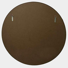 XIAOQIAO Specchio da Bagno con Ripiano Portaoggetti Specchio da toeletta Rotondo Nordico Specchio da Portico in Legno di Moda Semplice da Appendere, per vanità da Bagno
