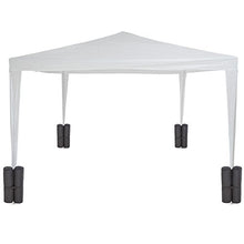TecTake 4 pezzi supporti per base di gazebo e tende padiglione gazebo tendone rinforzo